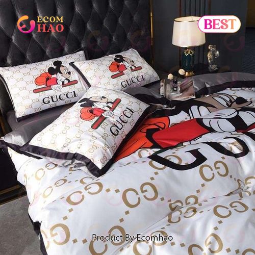 Luxuy Brand High End Bedding Set GC Mickey Mouse Luxury Items