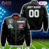 NFL New England Patriots Custom Your Name & Number Bomber Jacket