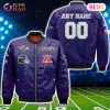 NFL New Orleans Saints Custom Your Name & Number Bomber Jacket