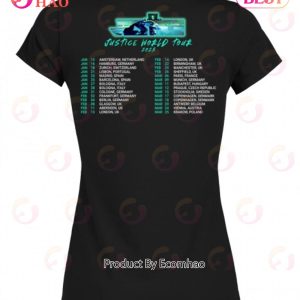 Justin Bieber World Tour 2023 16th Anniversary 2007 – 2023 Thank You For The Memories T-Shirt