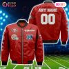NFL Chicago Bears Custom Your Name & Number Bomber Jacket