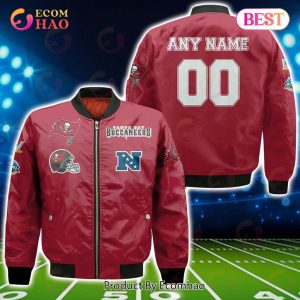 NFL Tampa Bay Buccaneers Custom Your Name & Number Bomber Jacket
