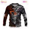 NFL Cleveland Browns Special Design Demon Face 3D Hoodie NFL Cleveland Browns Special Design Demon Face 3D Hoodie
