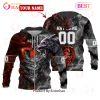 NFL Cincinnati Bengals Special Design Demon Face 3D Hoodie