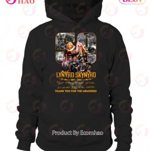59 Years Of 1964 – 2023 Lynyrd Skynyrd Thank You For The Memories T-Shirt