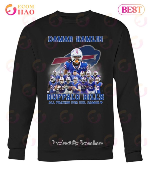 Damar Hamlin Buffalo Bills All Praying For You, Damar T-Shirt