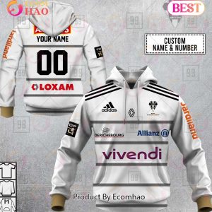 Personalized Top14 CA Brive Rugby Rugby 2223 3D Hoodie