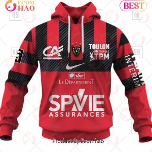 Personalized Top14 RC Toulonnais Rugby 2223 3D Hoodie