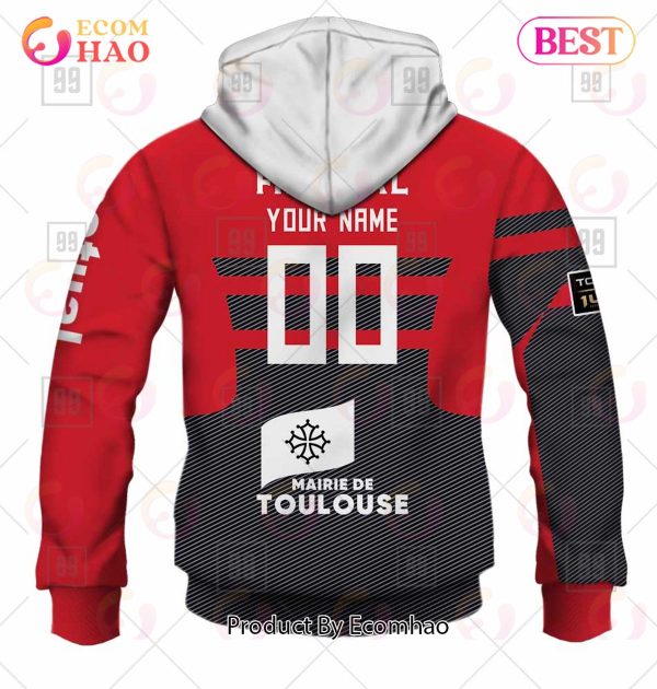 Personalized Top14 Stade Toulousain Rugby 2223 3D Hoodie