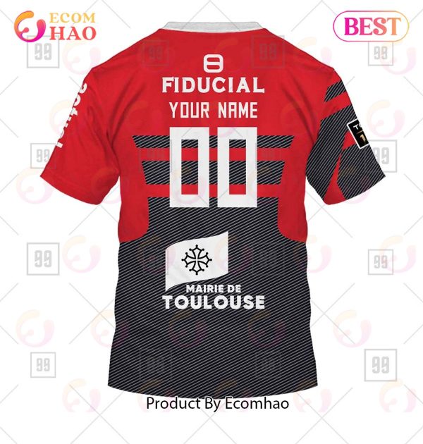 Personalized Top14 Stade Toulousain Rugby 2223 3D Hoodie