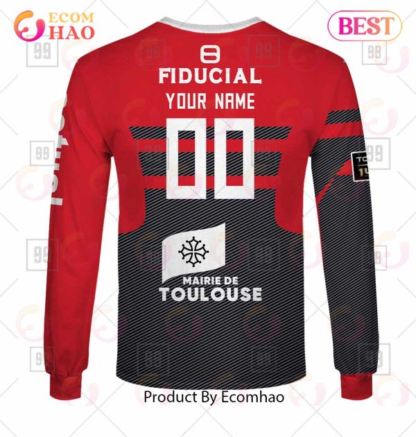Personalized Top14 Stade Toulousain Rugby 2223 3D Hoodie