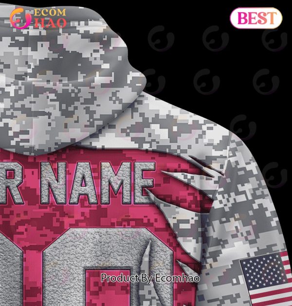 NFL Arizona Cardinals Camo US 3D Hoodie