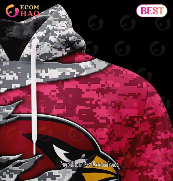 NFL Arizona Cardinals Camo US 3D Hoodie