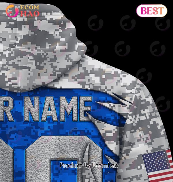 NFL Buffalo Bills Camo US 3D Hoodie
