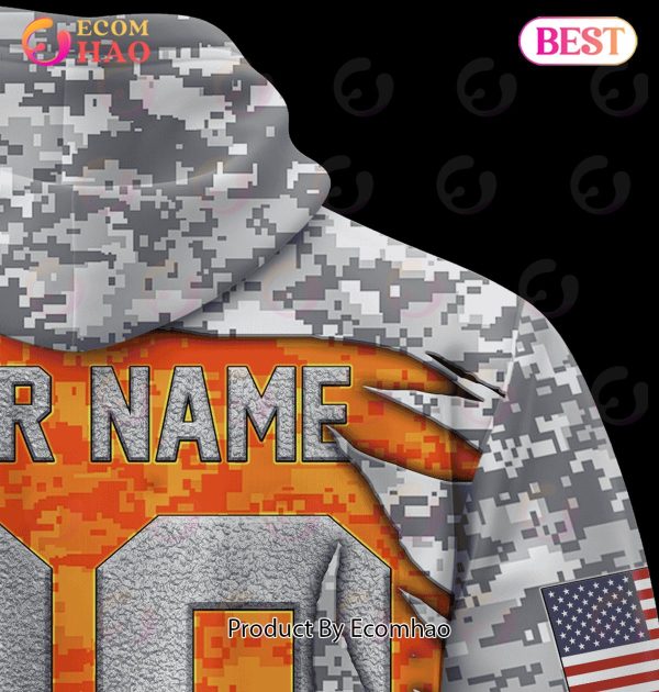 Cincinnati Bengals NFL US Flag Camo Veteran Team 3D All Over Print Hoodie  For Men And Women