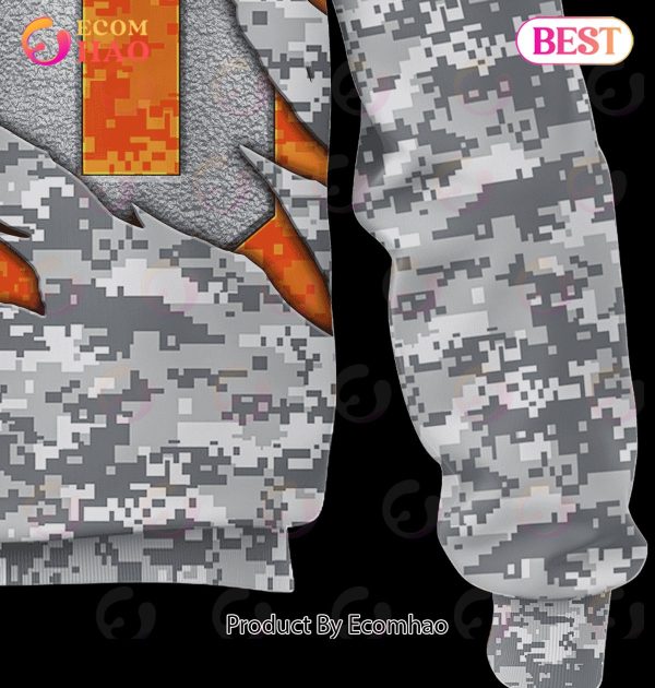 Cincinnati Bengals NFL US Flag Camo Veteran Team 3D All Over Print Hoodie  For Men And Women