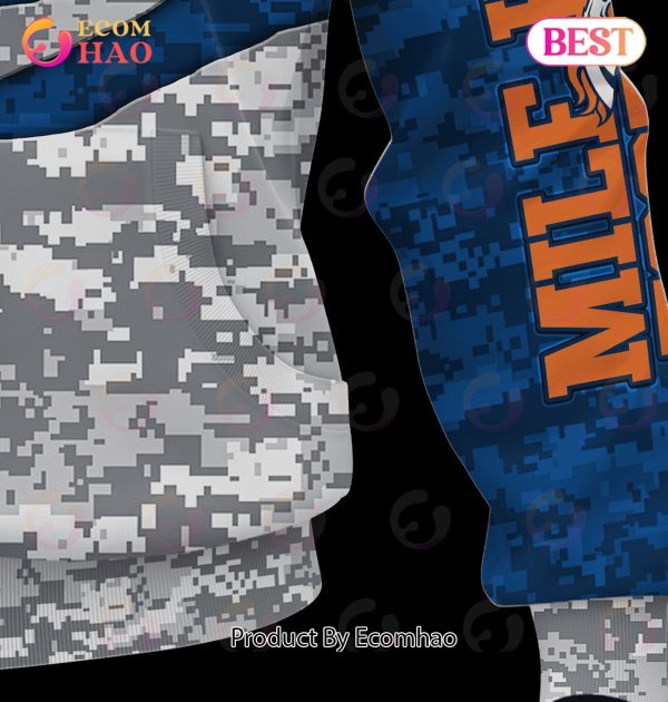 NFL Denver Broncos Camo US 3D Hoodie