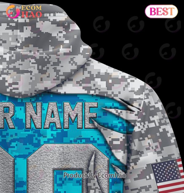 NFL Detroit Lions Camo US 3D Hoodie