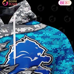 11-Detroit Lions-Hunting camo style-3D Hoodie,T-Shirt, Sweatshirt,  Zipper-V7 - Winxmerch