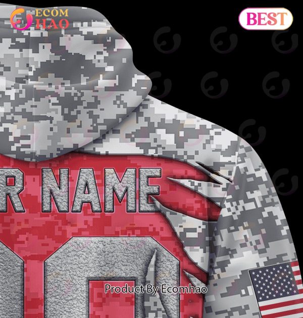 NFL Kansas City Chiefs Camo US 3D Hoodie