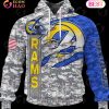 NFL Los Angeles Chargers Camo US 3D Hoodie NFL Los Angeles Chargers Camo US 3D Hoodie