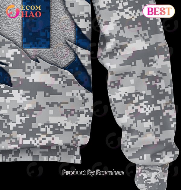 NFL Seattle Seahawks Camo US 3D Hoodie