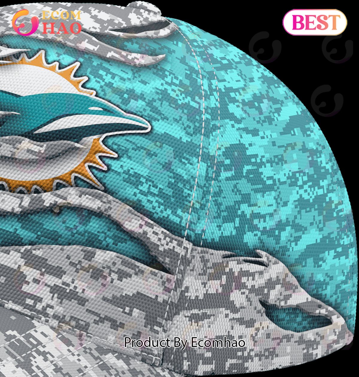 NFL Miami Dolphins Cap Custom Name - Ecomhao Store