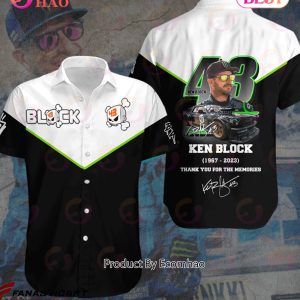#43 Ken Block 1967 – 2023 Thank You For The Memories 3D T-Shirt
