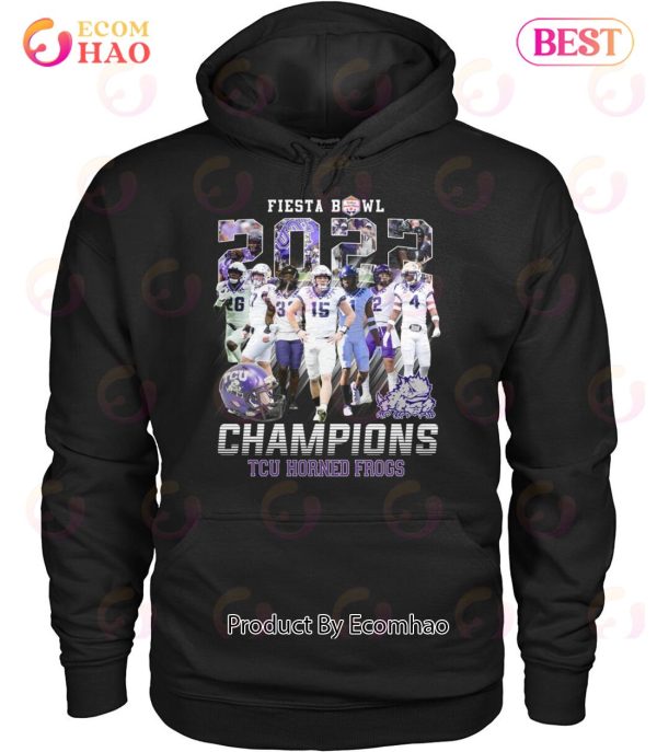 Fiesta Bowl 2022 Champions TCU Horned Frogs T-Shirt