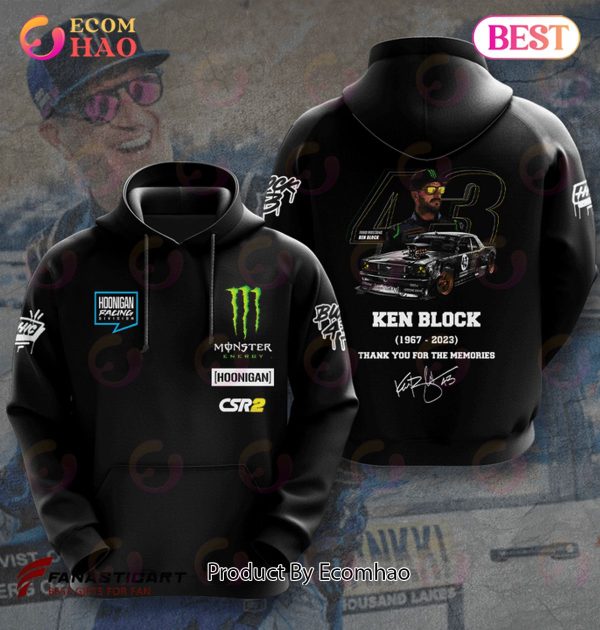 Ken Block 1967 – 2023 Thank You For The Memories 3D T-Shirt