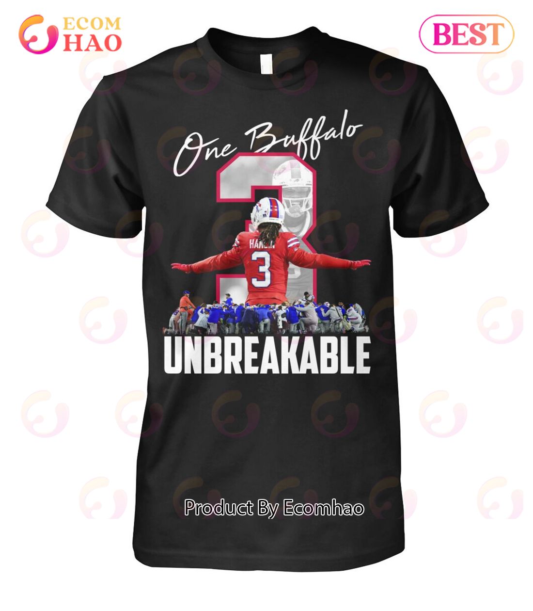 One Buffalo Hamlin #3 Unbreakable T-Shirt