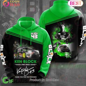 Ken Block 1967 – 2023 Thank You For The Memories 3D Hoodie