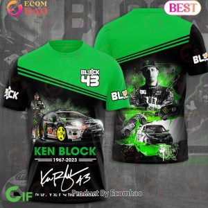 Ken Block 1967 – 2023 Thank You For The Memories 3D Hoodie