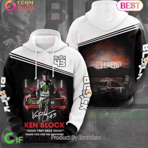 Rip Legend Ken Block 1967 – 2023 Thank You For The Memories 3D Hoodie