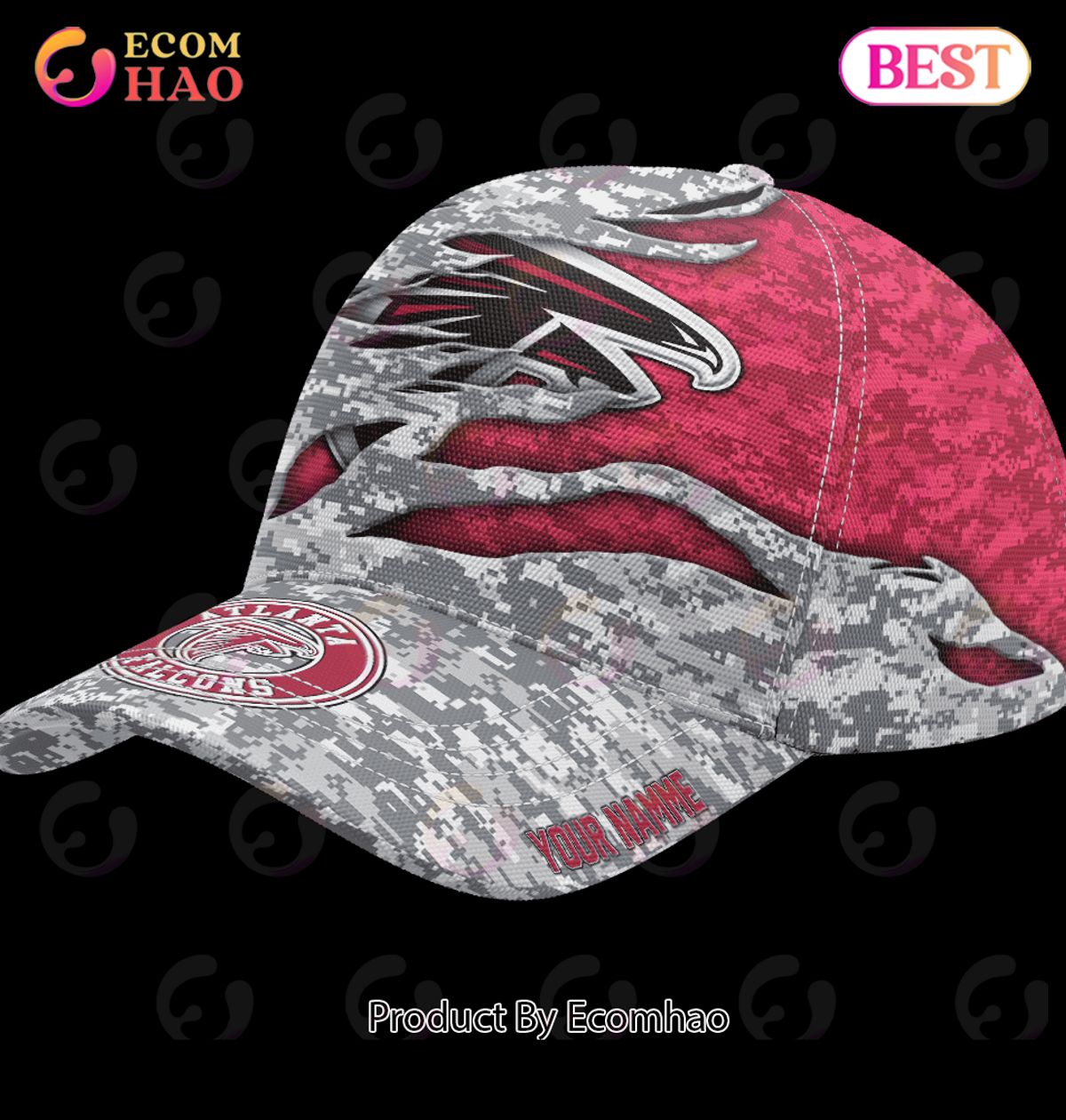 NFL Atlanta Falcons Camo US Cap