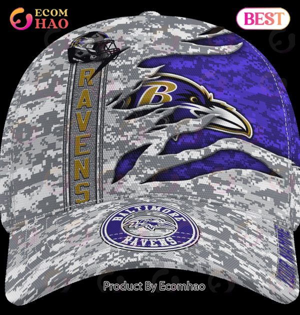 NFL Baltimore Ravens Camo US Cap