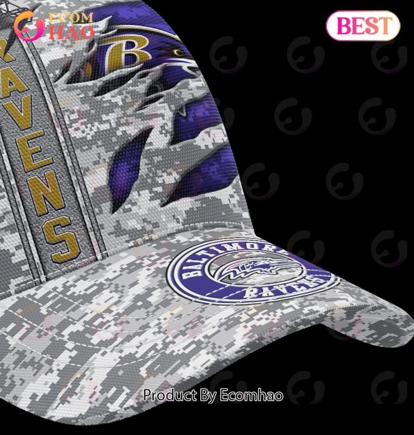 NFL Baltimore Ravens Camo US Cap