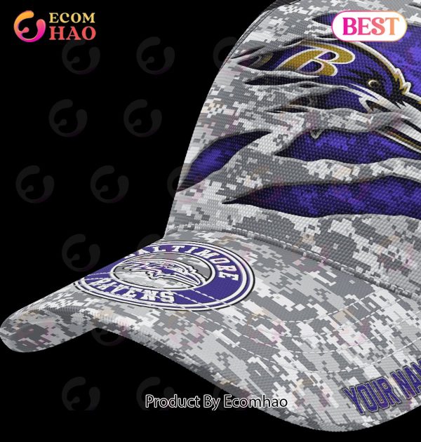 NFL Baltimore Ravens Camo US Cap