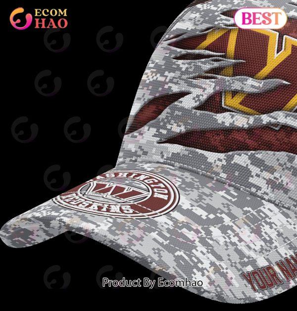 NFL Washington Commanders Camo US Cap
