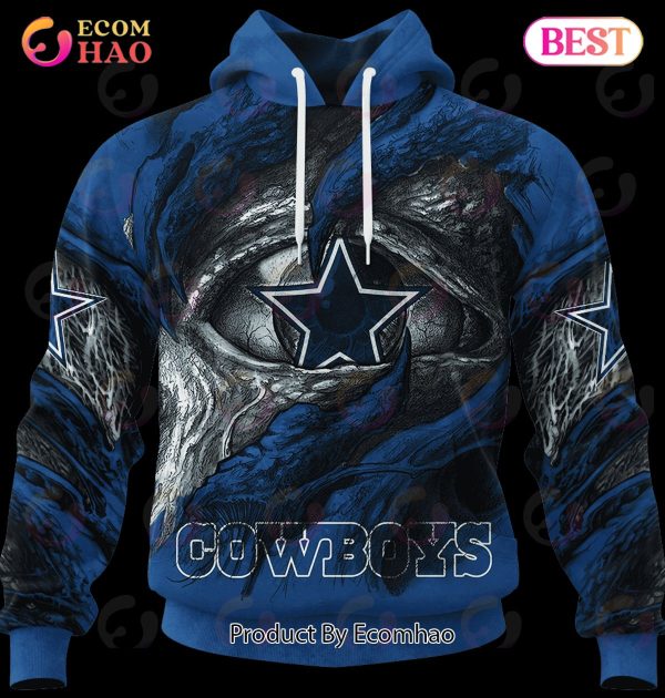 NFL Dallas Cowboys Demon Eyes 3D Hoodie