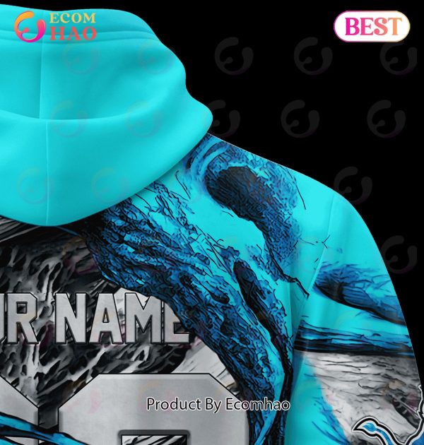 NFL Detroit Lions Demon Eyes 3D Hoodie