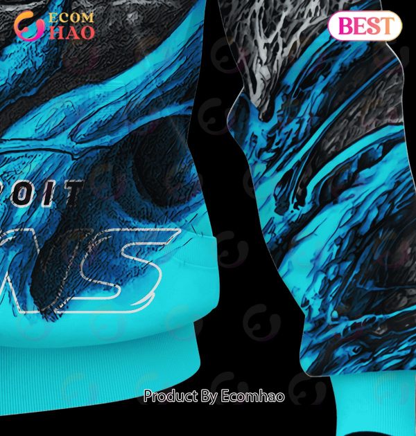 NFL Detroit Lions Demon Eyes 3D Hoodie