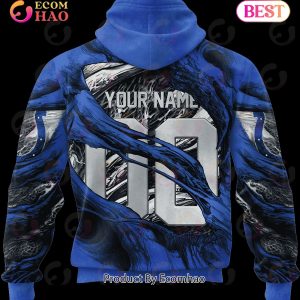 NFL Indianapolis Colts Demon Eyes 3D Hoodie