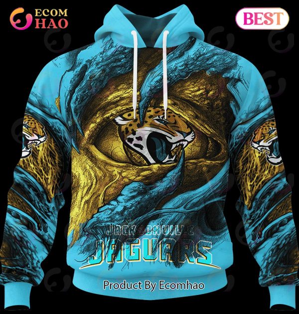 NFL Jacksonville Jaguars Demon Eyes 3D Hoodie