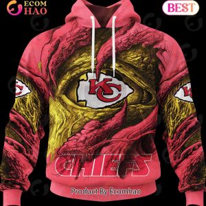 NFL Kansas City Chiefs Demon Eyes 3D Hoodie