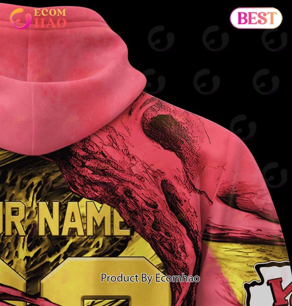 NFL Kansas City Chiefs Demon Eyes 3D Hoodie