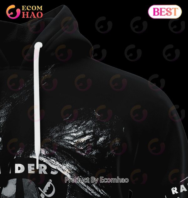 NFL Las Vegas Raiders Demon Eyes 3D Hoodie