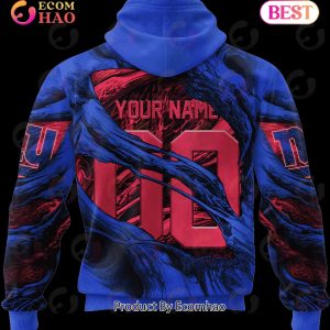 NFL New York Giants Demon Eyes 3D Hoodie