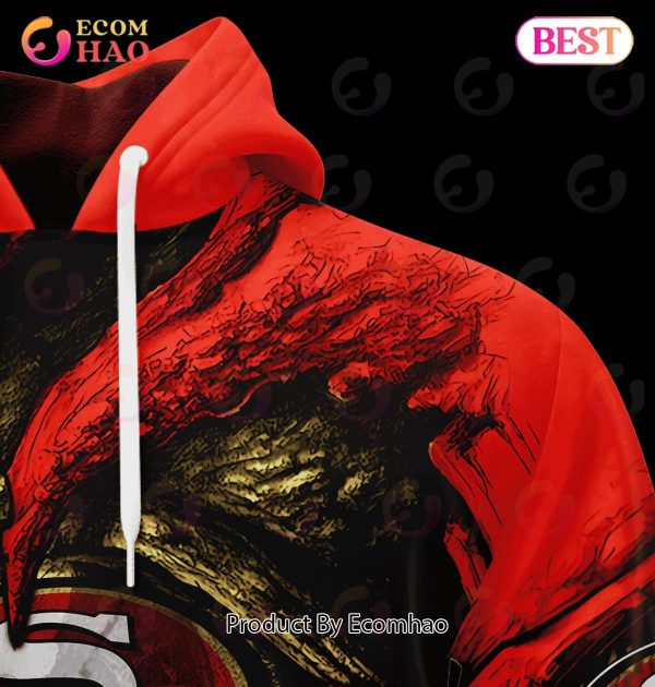 NFL San Francisco 49ers Demon Eyes 3D Hoodie