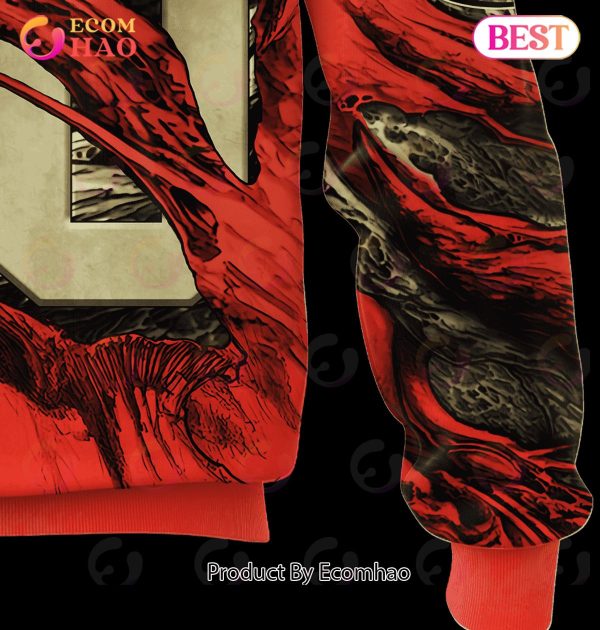 NFL San Francisco 49ers Demon Eyes 3D Hoodie